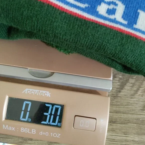 L.L. Bean Beanie Pom Hat Mountain Spellout OSFA Winter Ski - Picture 4 of 4